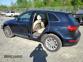 2013 Audi Q5 Premium Plus with VIN WA1LFAFP0DA027506, listed as a Copart auction lot 48366055 with 62,460 mi miles and Salvage title. Bid and sale history available at DreamBid. Image 2.
