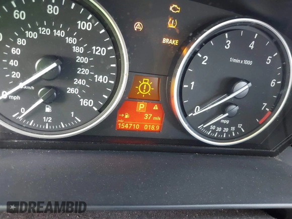 2010 BMW 5 Series 528i xDrive with VIN WBANV1C51AC159448, listed as a IAAI auction lot 42112878 with 154,710 mi miles and . Bid and sale history available at carsss.com. Image 7.