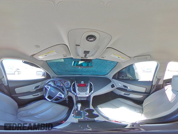 2011 GMC Terrain SLT-1 with VIN 2CTALUEC4B6350638, listed as a Copart auction lot 57595395 with 119,745 mi miles and Salvage title. Bid and sale history available at DreamBid. Image 16.