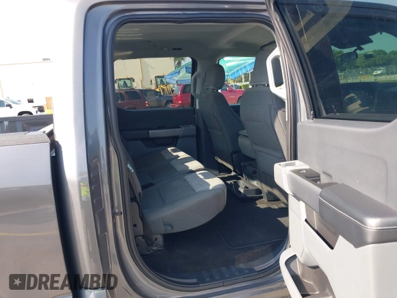 2023 Ford F-150 XL with VIN 1FTEW1C55PKD33889, listed as a IAAI auction lot 42334571 with 41,054 mi miles and . Bid and sale history available at DreamBid. Image 8.