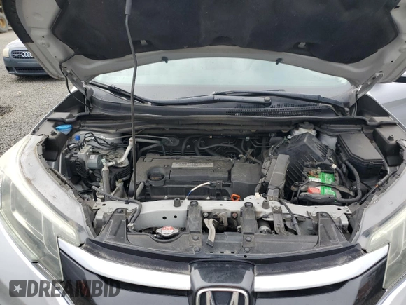 2015 Honda CR-V EX-L with VIN 2HKRM4H77FH666417, listed as a Copart auction lot 52045265 with 74,364 mi miles and Salvage Title. Bid and sale history available at carsss.com. Image 12.