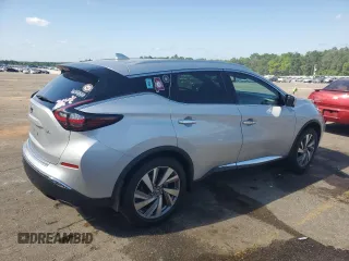 2020 Nissan Murano SL with VIN 5N1AZ2CJ3LN120680, listed as a Copart auction lot 53188185 with 47,745 mi miles and Salvage title. Bid and sale history available at DreamBid. Image 3.