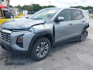 2025 Chevrolet Equinox AWD LT with VIN 3GNAXPEG9SL310420, listed as a IAAI auction lot 42640625 with 3,353 mi miles and . Bid and sale history available at DreamBid. Image 18.