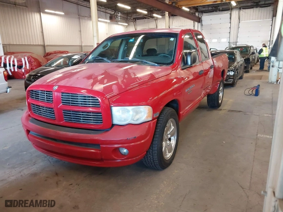 2005 Dodge Ram 1500 SLT with VIN 1D7HA18D45S346888, listed as a IAAI auction lot 41420097 with 279,202 mi miles. Bid and sale history available at carsss.com. Image 17.