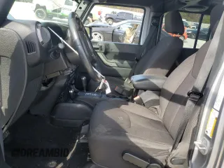 2014 Jeep Wrangler Unlimited Sport with VIN 1C4HJWDG6EL318799, listed as a Copart auction lot 46329325 with 90,111 mi miles and Salvage Title. Bid and sale history available at carsss.com. Image 7.