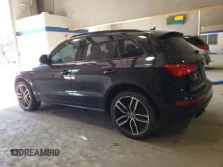 2017 Audi SQ5 Premium Plus with VIN WA1CCAFP5HA081253, listed as a Copart auction lot 76489144 with 169,562 mi miles and Clean Title. Bid and sale history available at carsss.com. Image 2.