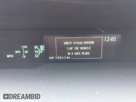 2014 Toyota Prius Four with VIN JTDKN3DU3E0378684, listed as a IAAI auction lot 41944116 with 198,514 mi miles. Bid and sale history available at carsss.com. Image 16.