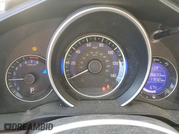 2019 Honda Fit LX with VIN 3HGGK5H46KM737220, listed as a Copart auction lot 46088175 with 96,633 mi miles and Salvage Title. Bid and sale history available at carsss.com. Image 9.