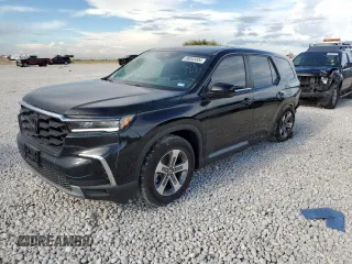 2024 Honda Pilot EX-L 7 Passenger with VIN 5FNYG2H5XRB003707, listed as a Copart auction lot 68945404 with 7,484 mi miles and Salvage Title. Bid and sale history available at carsss.com. Image 1.