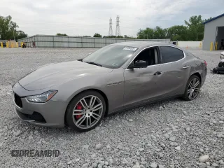 2016 Maserati Ghibli S с VIN ZAM57RSA5G1177381, выставлен на аукционе Copart как лот 57884805 с пробегом 56 698 миль миль и Списание • Salvage title. История ставок и продаж доступна на DreamBid. Изображение 1.