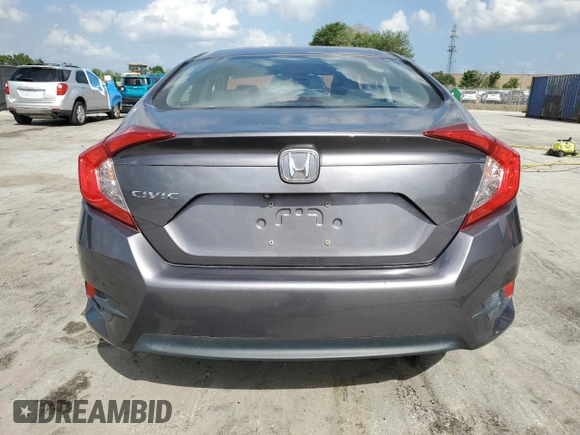 2016 Honda Civic Sedan EX with VIN 19XFC2F75GE093682, listed as a Copart auction lot 51777275 with 125,434 mi miles and Salvage Title. Bid and sale history available at carsss.com. Image 6.