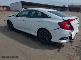 2019 Honda Civic Sedan Sport with VIN 19XFC2F85KE210856, listed as a IAAI auction lot 41846724 with 101,898 mi miles. Bid and sale history available at carsss.com. Image 3.