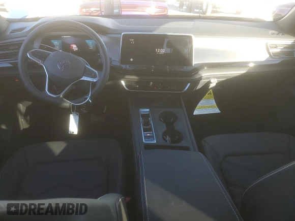 2024 Volkswagen Atlas SE with VIN 1V2DE2CA0RC244941, listed as a Copart auction lot 78818354 with 410 mi miles and Salvage title. Bid and sale history available at DreamBid. Image 8.