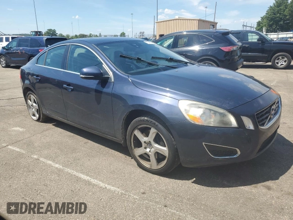 2013 Volvo S60 T5 Premier with VIN YV1612FS4D2230401, listed as a Copart auction lot 63463655 with 210,680 mi miles and Salvage title. Bid and sale history available at DreamBid. Image 4.