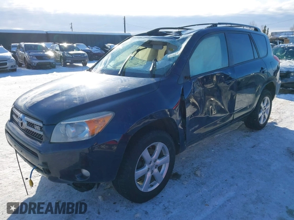2007 Toyota RAV4 Limited with VIN JTMBK31V475033997, listed as a IAAI auction lot 41743918 with 230,796 mi miles. Bid and sale history available at carsss.com. Image 2.