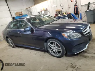 2015 Mercedes-Benz E-Class E 350 Luxury with VIN WDDHF8JB4FB124243, listed as a Copart auction lot 48557165 with 121,432 mi miles and Salvage Title. Bid and sale history available at carsss.com. Image 4.