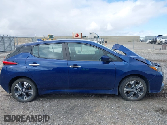 2022 Nissan LEAF SV Plus with VIN 1N4BZ1CV9NC562177, listed as a IAAI auction lot 41625927 with 32,103 mi miles and . Bid and sale history available at DreamBid. Image 13.
