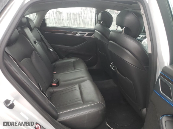 2015 Hyundai Genesis 3.8L with VIN KMHGN4JE7FU098071, listed as a Copart auction lot 50898105 with 87,415 mi miles and Salvage Title. Bid and sale history available at carsss.com. Image 11.