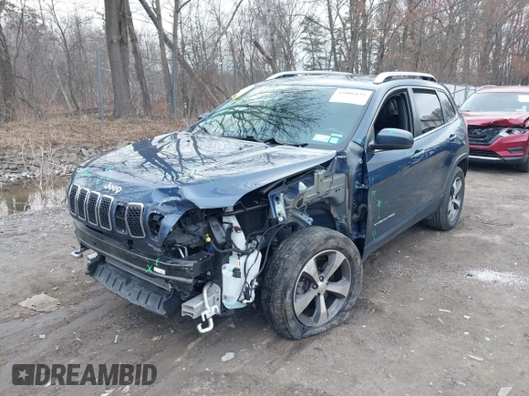 2021 Jeep Cherokee Limited with VIN 1C4PJMDX7MD185723, listed as a IAAI auction lot 42006135 with 41,614 mi miles and . Bid and sale history available at DreamBid. Image 6.