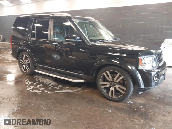 2016 Land Rover LR4 HSE Lux with VIN SALAK2V69GA812255, listed as a IAAI auction lot 41499697 with 82,075 mi miles and . Bid and sale history available at DreamBid. Image 1.