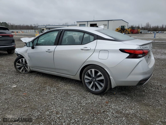2020 Nissan Versa SR with VIN 3N1CN8FVXLL881140, listed as a Copart auction lot 43567645 with 49,642 mi miles and Salvage Title. Bid and sale history available at carsss.com. Image 2.