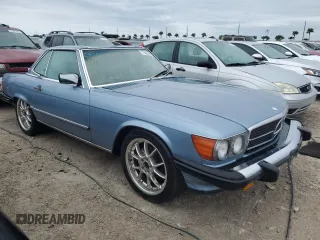 1989 Mercedes-Benz 560 560SL with VIN WDBBA48D2KA101248, listed as a Copart auction lot 75626844 with 114,666 mi miles and Non Repairable. Bid and sale history available at carsss.com. Image 4.