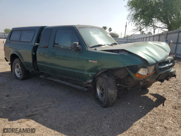 1999 Ford Ranger XLT with VIN 1FTZR15X2XPB97098, listed as a Copart auction lot 49101315 with 194,094 mi miles and Salvage Title. Bid and sale history available at carsss.com. Image 4.