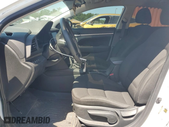 2020 Hyundai Elantra SEL with VIN 5NPD84LF0LH565065, listed as a Copart auction lot 52923165 with 81,485 mi miles and Non Repairable. Bid and sale history available at DreamBid. Image 7.