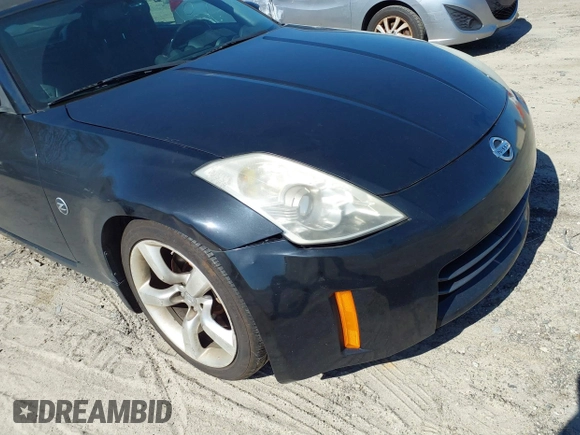 2006 Nissan 350Z Touring with VIN JN1AZ36A46M480186, listed as a IAAI auction lot 41663579 with 114,176 mi miles. Bid and sale history available at carsss.com. Image 6.