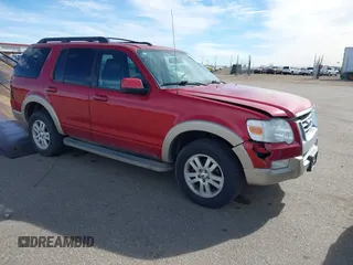 2010 Ford Explorer Eddie Bauer z VIN 1FMEU7E84AUB12839, wystawiony jako IAAI lot #41812848 z przebiegiem 185 643 mil mil oraz . Historia ofert i sprzedaży dostępna na DreamBid. Obrazek 1.