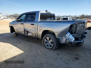 2019 Ram 1500 Big Horn z VIN 1C6SRFFT0KN765743, wystawiony jako Copart lot #46337635 z przebiegiem 77 506 mil mil oraz Szkoda całkowita • Salvage title. Historia ofert i sprzedaży dostępna na DreamBid. Obrazek 2.