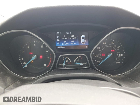 2016 Ford Focus SE с VIN 1FADP3FE3GL262286, выставлен на аукционе Copart как лот 55043935 с пробегом 83 824 миль миль и Чистый • Clean title. История ставок и продаж доступна на DreamBid. Изображение 9.