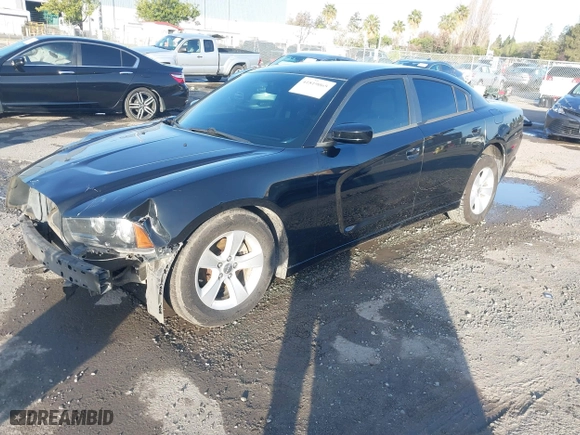 2014 Dodge Charger SE with VIN 2C3CDXBGXEH353860, listed as a IAAI auction lot 41819065 with 158,774 mi miles. Bid and sale history available at carsss.com. Image 16.