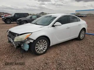 2012 Buick Regal Premium 1 z VIN 2G4GS5EK8C9166658, wystawiony jako Copart lot #47381315 z przebiegiem 98 962 mil mil oraz Szkoda całkowita • Salvage title. Historia ofert i sprzedaży dostępna na DreamBid. Obrazek 1.