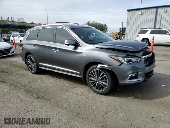 2019 Infiniti QX60 LUXE with VIN 5N1DL0MN8KC549442, listed as a Copart auction lot 49358395 with 65,283 mi miles and Salvage Title. Bid and sale history available at carsss.com. Image 11.