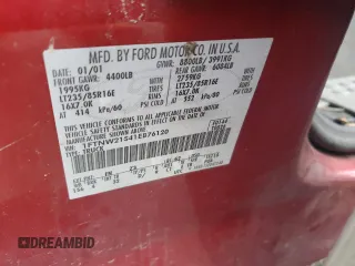 2001 Ford Super Duty F-250 XL with VIN 1FTNW21S41EB76120, listed as a Copart auction lot 84878124 with 227,360 mi miles and Salvage Title. Bid and sale history available at carsss.com. Image 14.