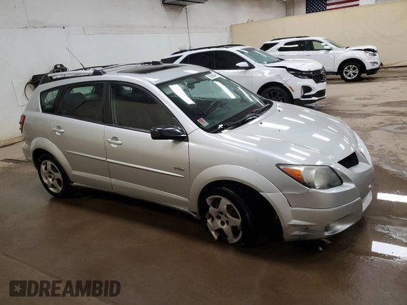 2004 Pontiac Vibe with VIN 5Y2SM628X4Z456575, listed as a Copart auction lot 59586495 with 190,944 mi miles and Clean title. Bid and sale history available at DreamBid. Image 4.
