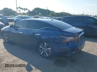 2020 Nissan Maxima SV with VIN 1N4AA6CV4LC365835, listed as a IAAI auction lot 41761294 with 126,854 mi miles. Bid and sale history available at carsss.com. Image 3.