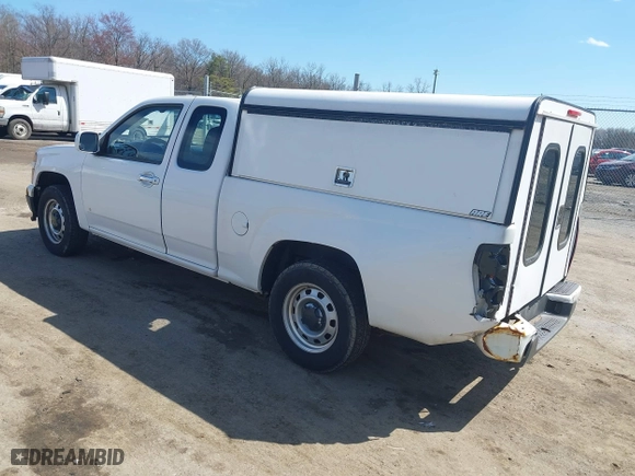 2009 Chevrolet Colorado Work Truck with VIN 1GCCS19E498152583, listed as a IAAI auction lot 41887121 with 245,280 mi miles. Bid and sale history available at carsss.com. Image 3.