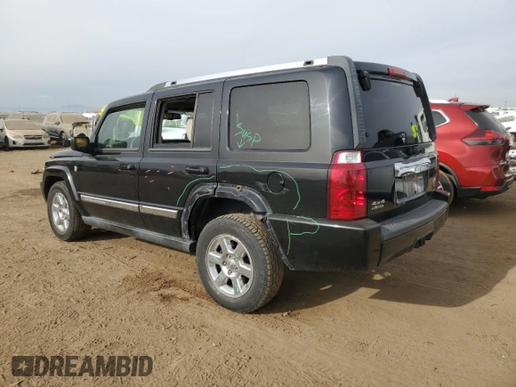 2008 Jeep Commander Limited with VIN 1J8HG58N98C125061, listed as a Copart auction lot 82491864 with 170,340 mi miles and Salvage Title. Bid and sale history available at carsss.com. Image 2.