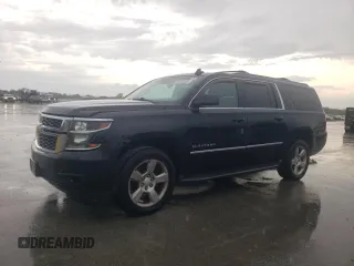 2015 Chevrolet Suburban LT with VIN 1GNSKJKC5FR504863, listed as a Copart auction lot 55305665 with 200,488 mi miles and Clean Title. Bid and sale history available at DreamBid. Image 1.