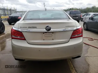 2014 Buick LaCrosse Leather with VIN 1G4GB5G35EF246404, listed as a Copart auction lot 52723805 with 154,352 mi miles and Salvage Title. Bid and sale history available at DreamBid. Image 6.