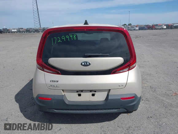2020 Kia Soul EX with VIN KNDJ33AU5L7073908, listed as a IAAI auction lot 41816282 with 53,002 mi miles. Bid and sale history available at carsss.com. Image 17.