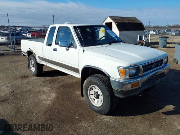 1994 Toyota Pickup SR5 z VIN JT4VN13G3R5138301, wystawiony jako IAAI lot #41871065 z przebiegiem 181 040 mil mil oraz . Historia ofert i sprzedaży dostępna na DreamBid. Obrazek 1.