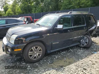 2008 Mercury Mountaineer Premier with VIN 4M2EU48E28UJ17420, listed as a Copart auction lot 62993604 with 214,017 mi miles and Salvage Title. Bid and sale history available at carsss.com. Image 1.