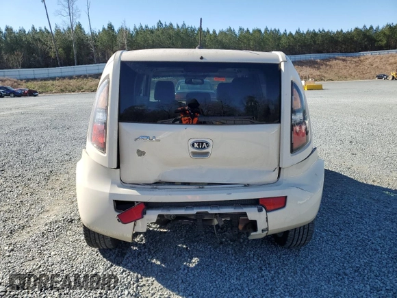 2011 Kia Soul + with VIN KNDJT2A24B7729586, listed as a Copart auction lot 49347235 with 118,605 mi miles and Salvage Title. Bid and sale history available at carsss.com. Image 6.