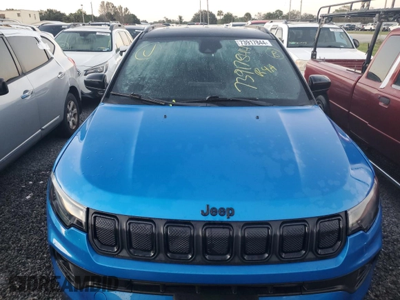 2022 Jeep Compass Altitude с VIN 3C4NJCBB8NT198212, выставлен на аукционе Copart как лот 73917844 с пробегом Не указан миль и На запчасти • Non repairable. История ставок и продаж доступна на DreamBid. Изображение 5.