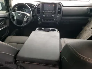 2021 Nissan Titan SV with VIN 1N6AA1EC2MN506607, listed as a Copart auction lot 57905485 with 68,690 mi miles and Salvage title. Bid and sale history available at DreamBid. Image 8.