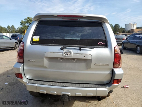 2003 Toyota 4Runner Limited with VIN JTEZU17R030001672, listed as a Copart auction lot 42904445 with 286,244 mi miles and Salvage Title. Bid and sale history available at carsss.com. Image 6.