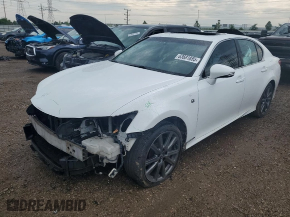 2015 Lexus GS 350 с VIN JTHCE1BL7FA001112, выставлен на аукционе Copart как лот 63681855 с пробегом 107 904 миль миль и Списание • Salvage title. История ставок и продаж доступна на DreamBid. Изображение 1.